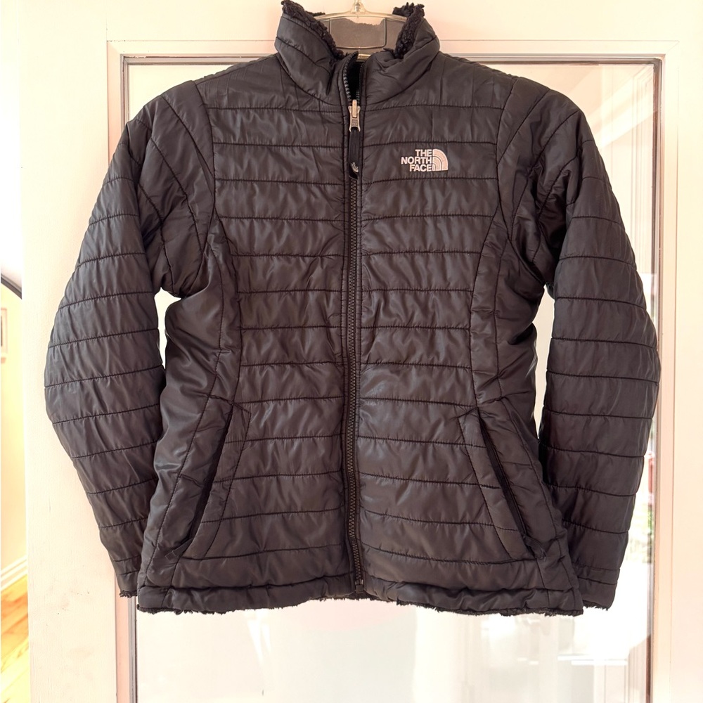 North Face Mossbud Swirl Reversible Jacket